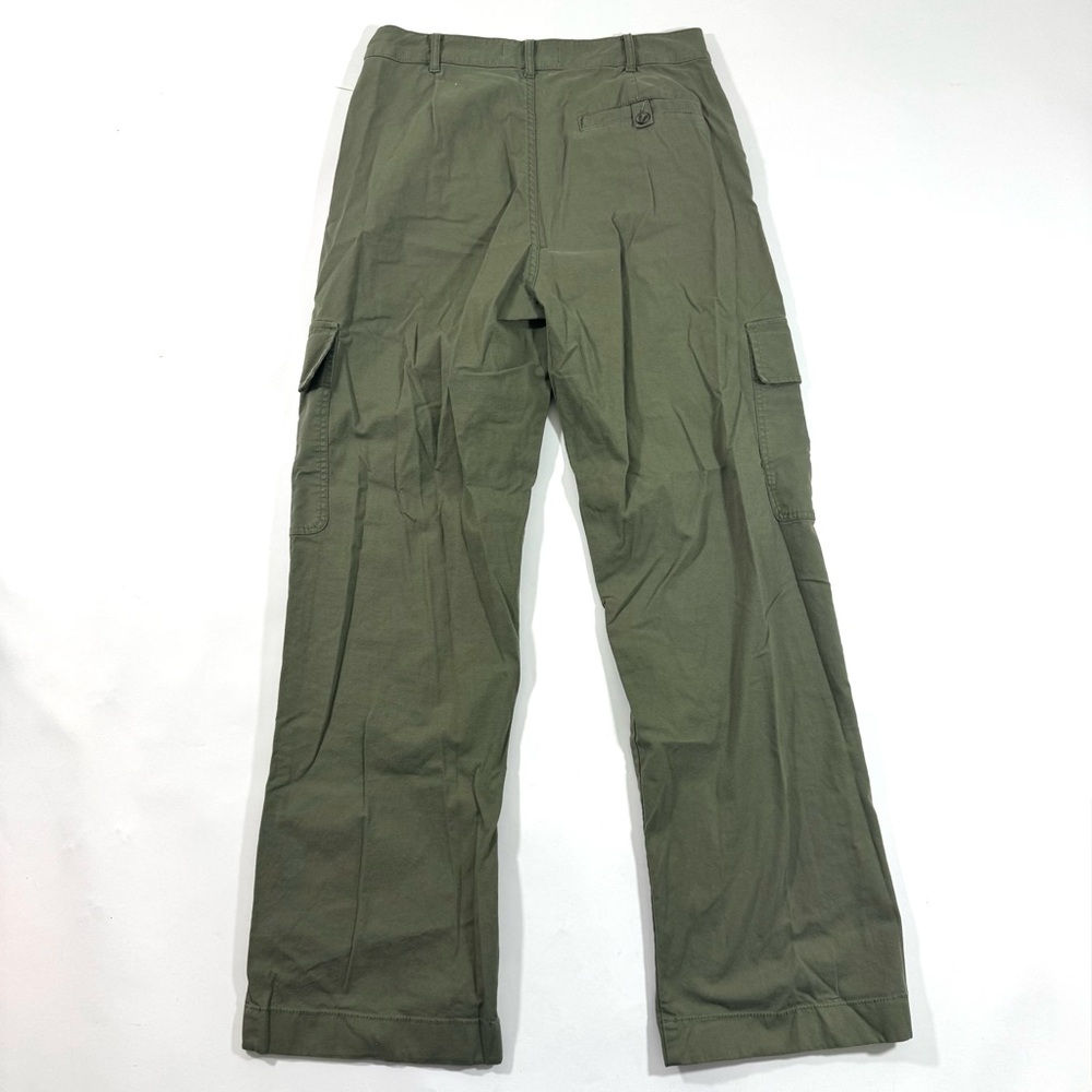The Normal Brand James Canvas Cargo Trouser in Dusty Olive - Picture 3 of 11